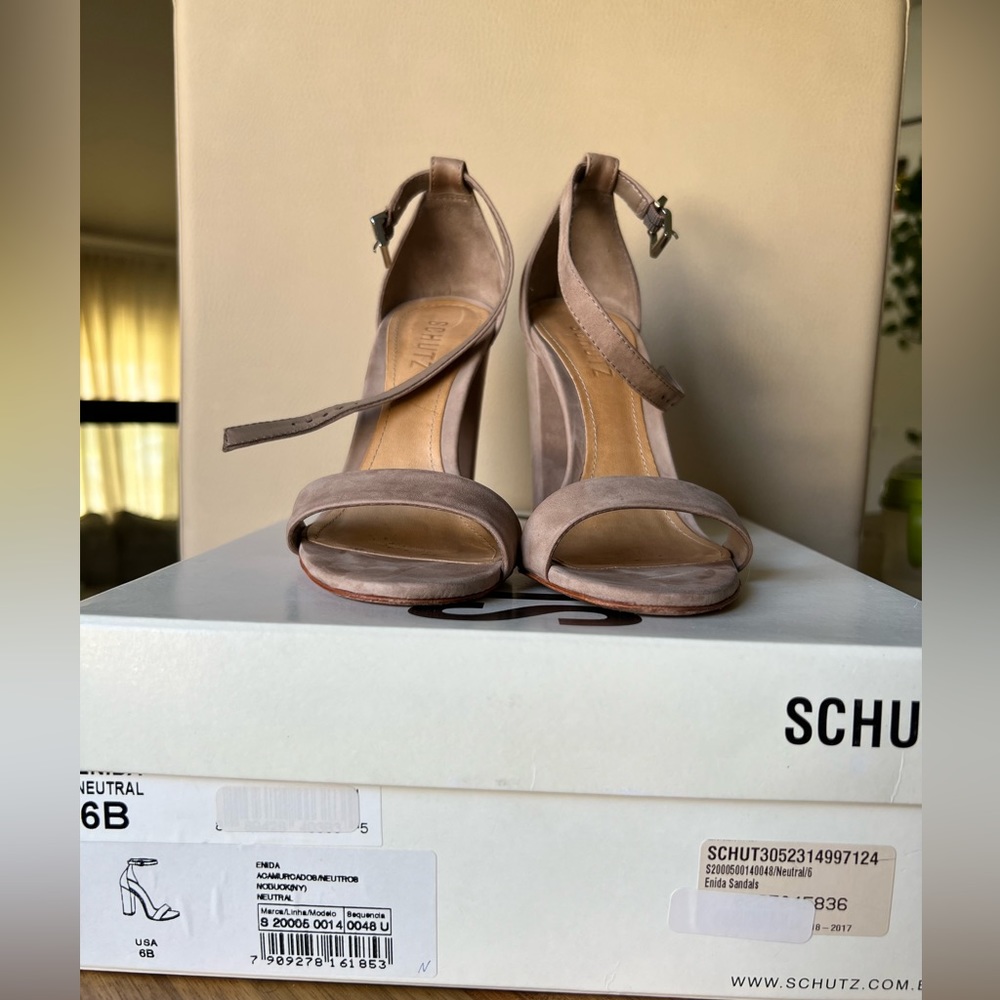 Schutz | Enida Sandals | Neutral | 6 - Picture 3 of 6